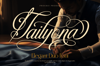Tailyona Font Design and Creative Projects