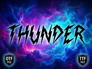 Thunder Font Design Trends and Creative Usage Ideas