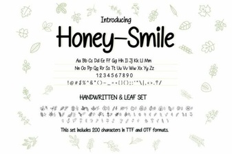 Honey Smile Font Design and Creative Uses