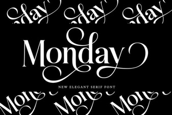 Monday Font for Modern Design and Creative Projects