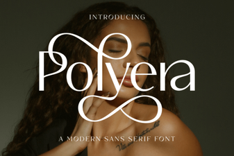 Polyera Font Design Trends and Creative Uses